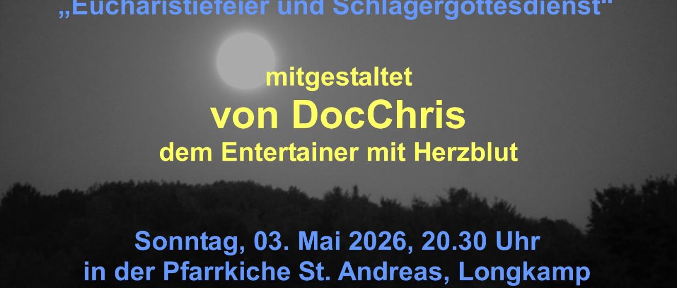 Plakat Gottesdienst zur Mondscheinzeit