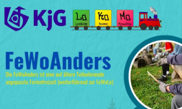 blaues Plakat mit Lokomotive