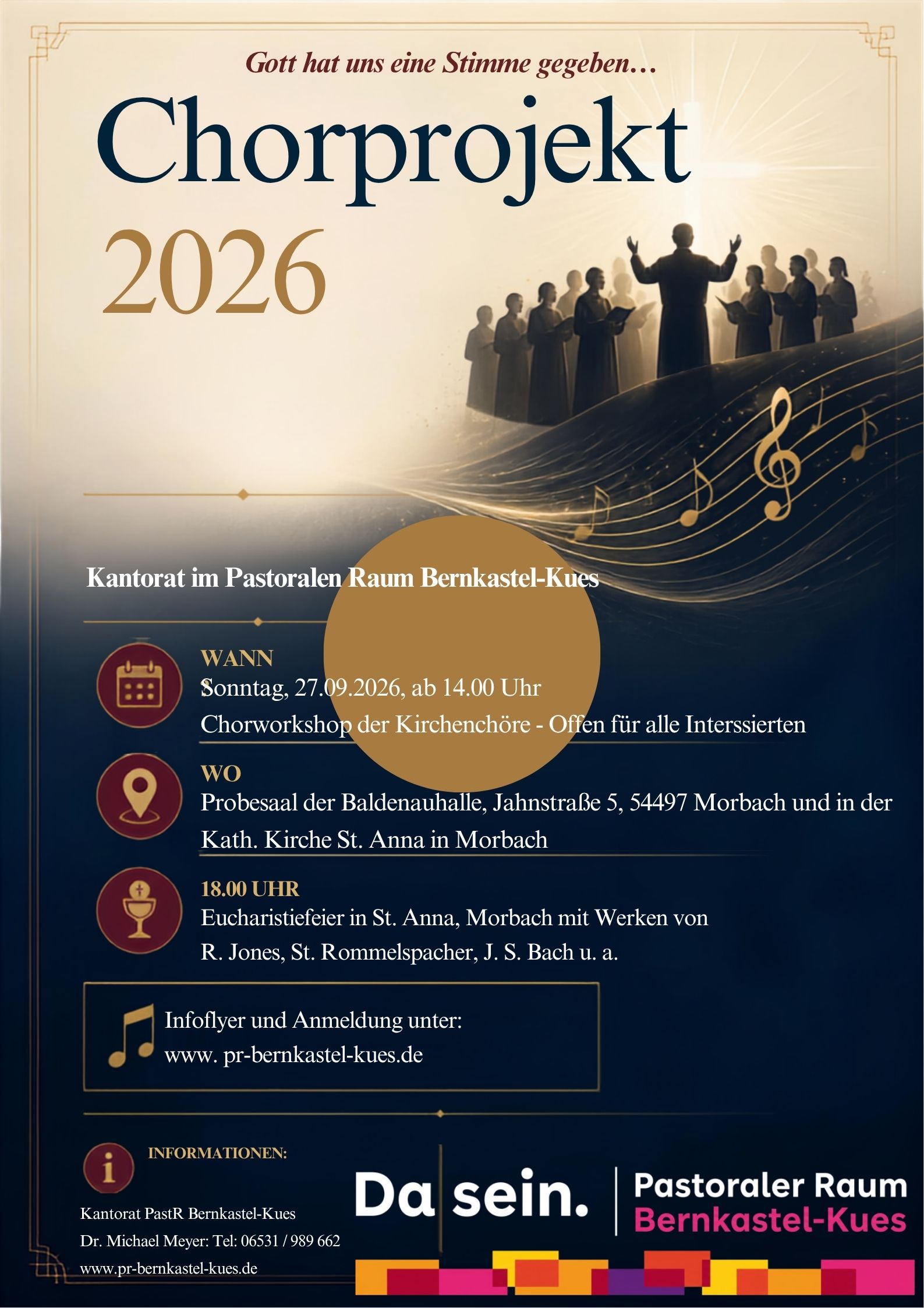 Plakat Chorprojekt 2026