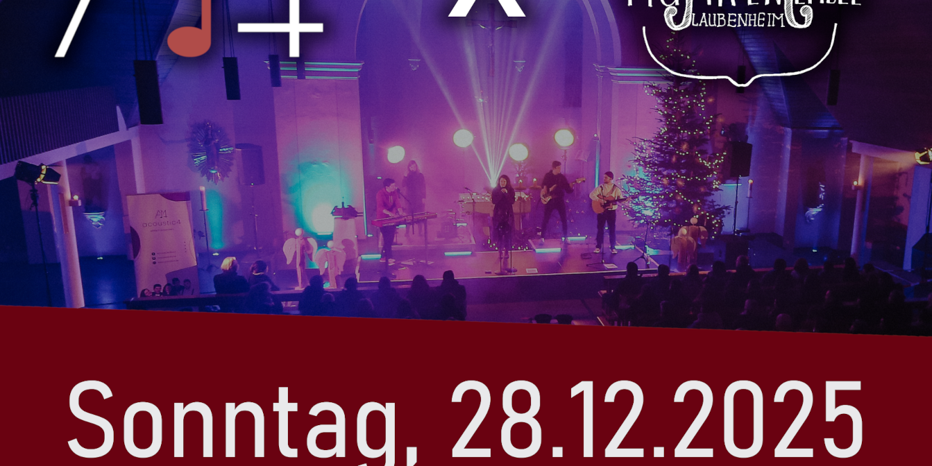 Plakat für Konzert